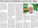 WLZ: Naturschutz im Waldecker Land ist sein Leben